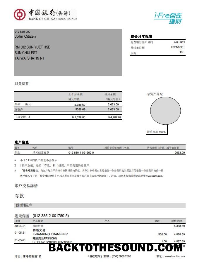 İndir Hong Kong Banka of Çin (Hong Kong) 3p Excel Örnek örnek