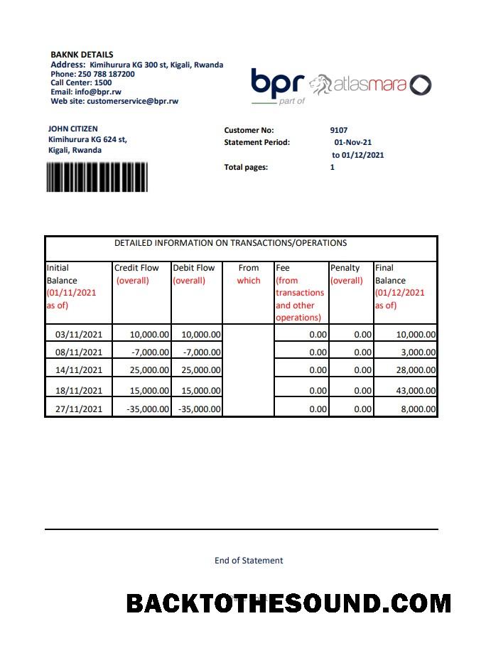 İndir Ruanda BPR Excel PDF Örnek tasarım