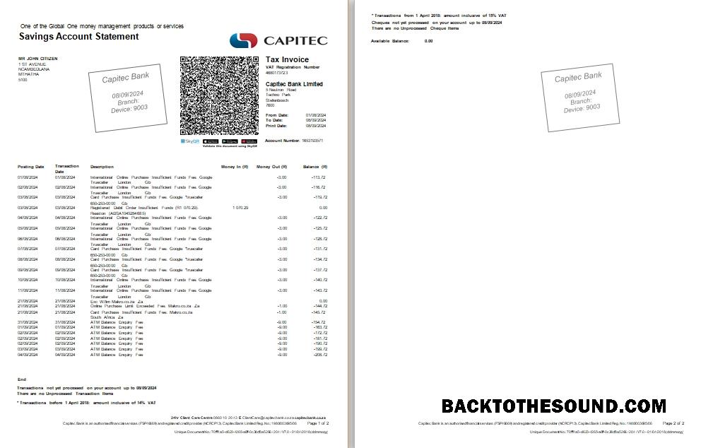 İndir Güney Afrika Capitec Banka st 2 pages scr Örnek tasarım