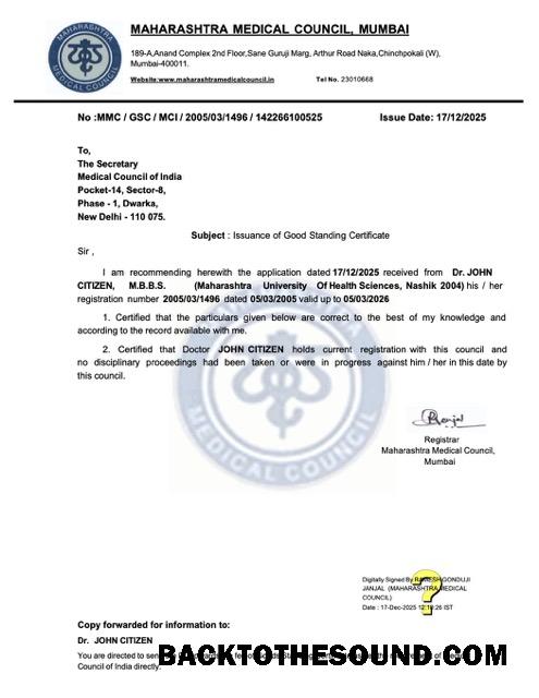 Λήψη Ινδία issuance of good standing Πιστοποιητικό Word and PDF Δείγμα σχεδιασμό
