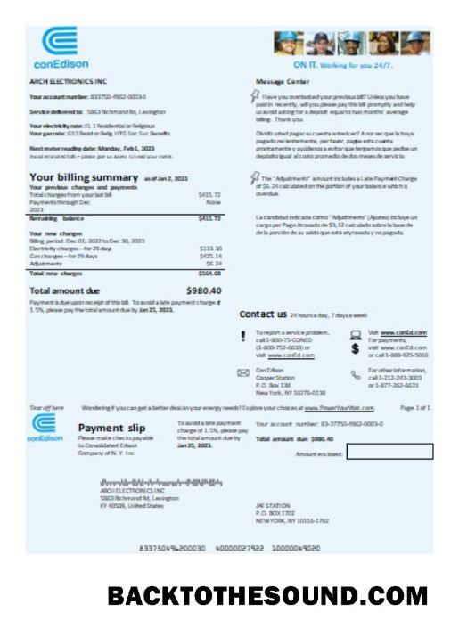 Scarica Con Edison Elettricità Bolletta Affari Bolletta SCR Campione design