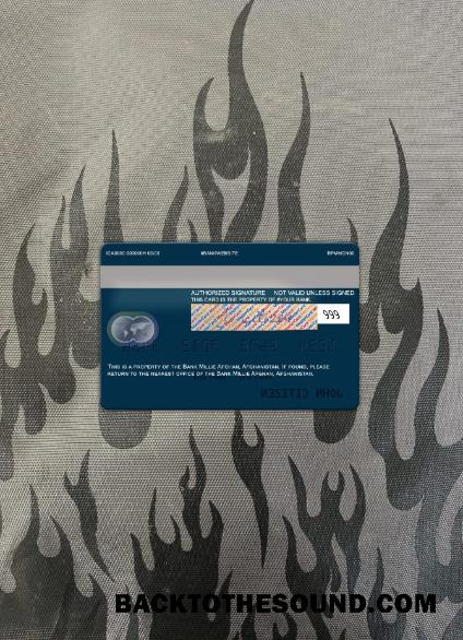 İndir Afganistan Banka Millie Afghan Mastercard foto-görünüm Arka Örnek örnek