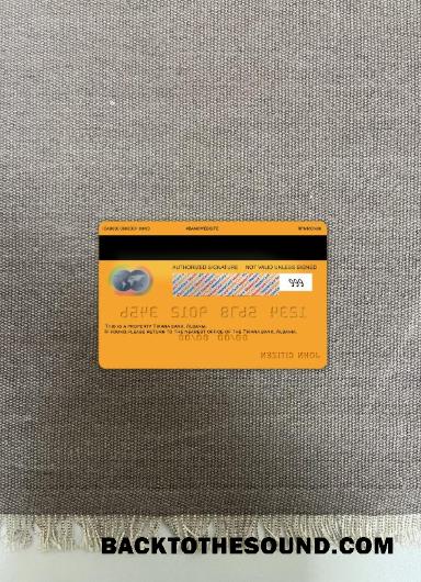 İndir Arnavutluk Tirana Banka Mastercard foto-görünüm Arka Örnek örnek