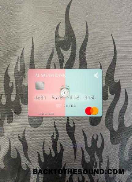 İndir Cezayir Al Salam Banka Mastercard foto-görünüm Ön Örnek taslak