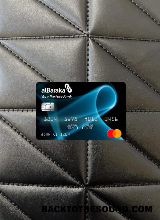 İndir Cezayir Banque AlBaraka Algérie Mastercard foto-görünüm Ön Örnek taslak