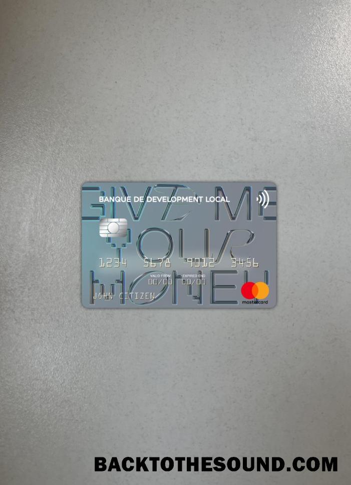İndir Cezayir Banque de Développement Local Mastercard foto-görünüm Ön Örnek şablon