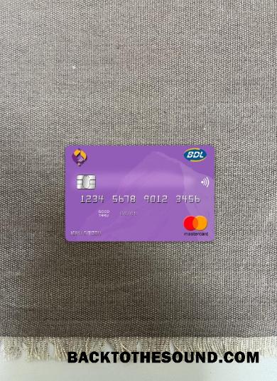 İndir Cezayir Banque de developpement Mastercard foto-görünüm Ön Örnek şablon