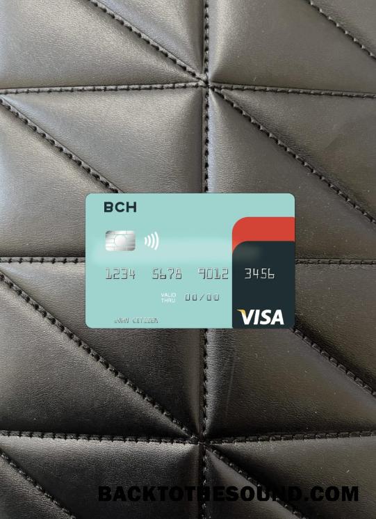 İndir Angola Banco Comercial do Huambo Vize Kart foto-görünüm Ön Örnek şablon