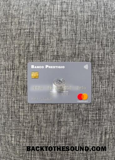 İndir Angola Banco Prestigio, S.A. Mastercard foto-görünüm Ön Örnek örnek