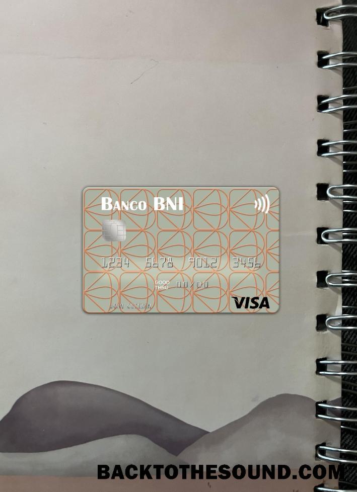 İndir Angola Banco de Negócios Internacional Vize Kart foto-görünüm Ön Örnek örnek