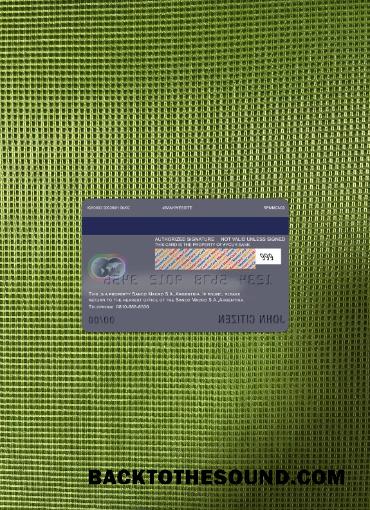 İndir Argenitina Banco Macro S.A Banka master Kart foto-görünüm Arka Örnek ön izleme