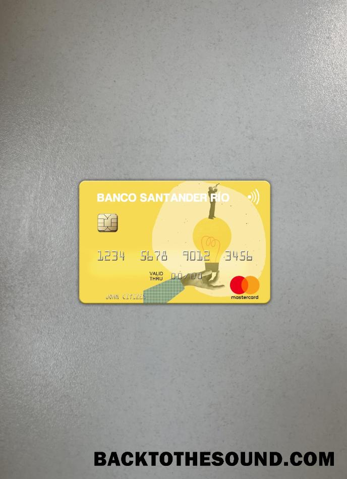 İndir Arjantin Banco Santander Río Mastercard foto-görünüm Ön Örnek örnek