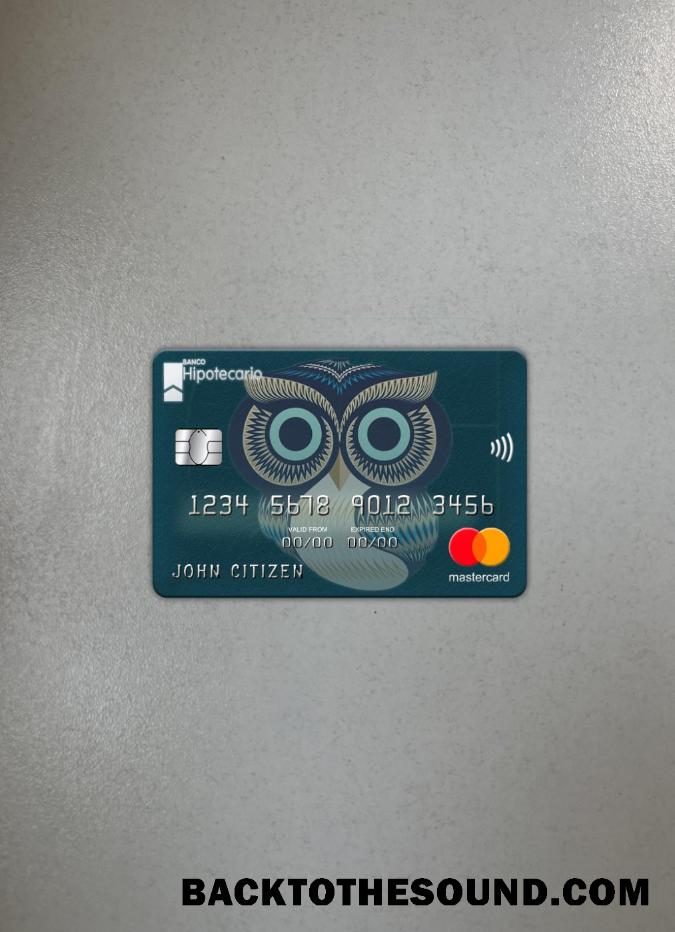 İndir Arjantin Hipotecario Banka Mastercard foto-görünüm Ön Örnek örnek