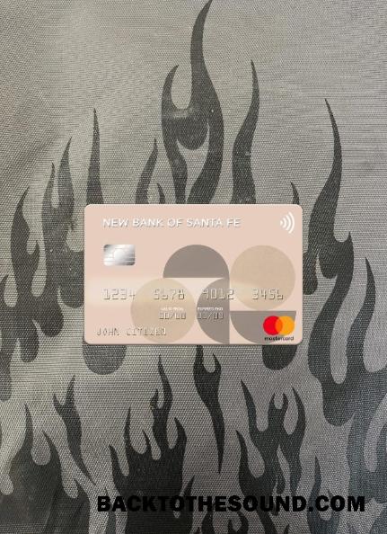 İndir Arjantin Yeni Banka of Santa Fe Mastercard foto-görünüm Ön Örnek ön izleme