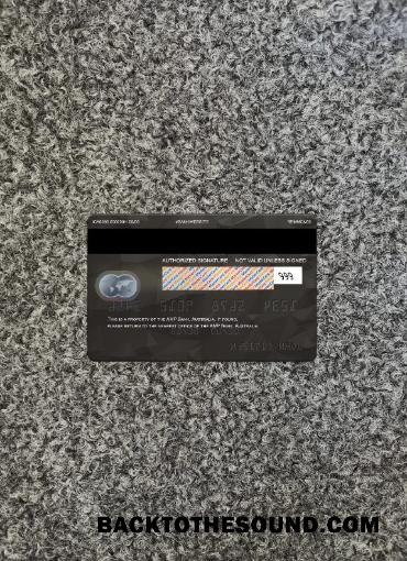 İndir Avustralya AMP Banka Mastercard foto-görünüm Arka Örnek taslak