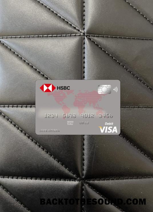 İndir Avustralya HSBC Banka Vize Kart foto-görünüm Ön Örnek ön izleme