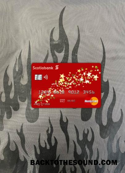 İndir Bahamalar Scotia Banka Mastercard foto-görünüm Ön Örnek şablon