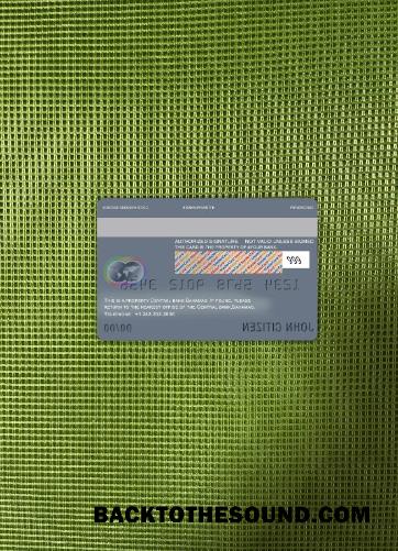 İndir Bahamalar The Central Banka Mastercard foto-görünüm Arka Örnek tasarım