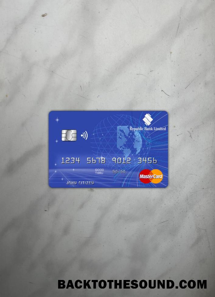 İndir Barbados Republic Banka Mastercard foto-görünüm Ön Örnek tasarım