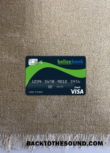 İndir Belize Belizebank Vize Kart foto-görünüm Ön Örnek tasarım