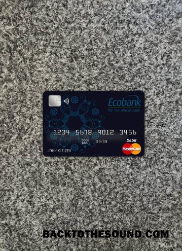 İndir Benin Ecobank master Kart foto-görünüm Ön Örnek ön izleme