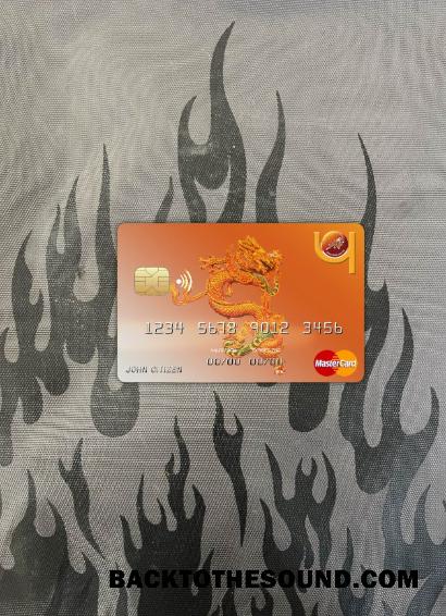 İndir Butan Druk PNB Banka Mastercard foto-görünüm Ön Örnek taslak