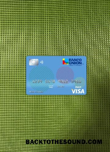 İndir Bolivya Banco birlik Banka Vize Kart foto-görünüm Ön Örnek şablon