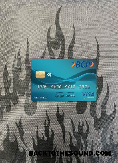 İndir Bolivya Credito Banka Vize Kart foto-görünüm Ön Örnek örnek