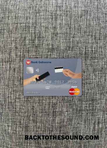 İndir Botsvana Banka Gaborone Mastercard foto-görünüm Ön Örnek ön izleme