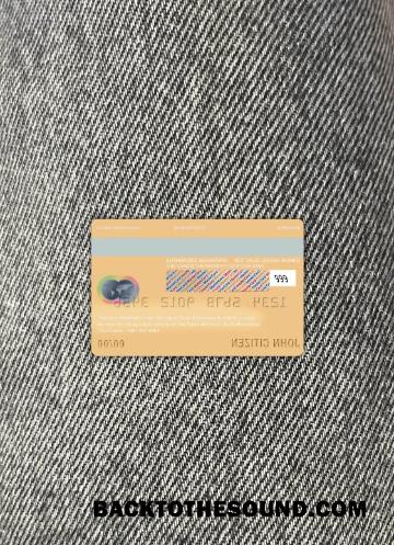 İndir Botsvana First ulusal Banka master Kart foto-görünüm Arka Örnek taslak