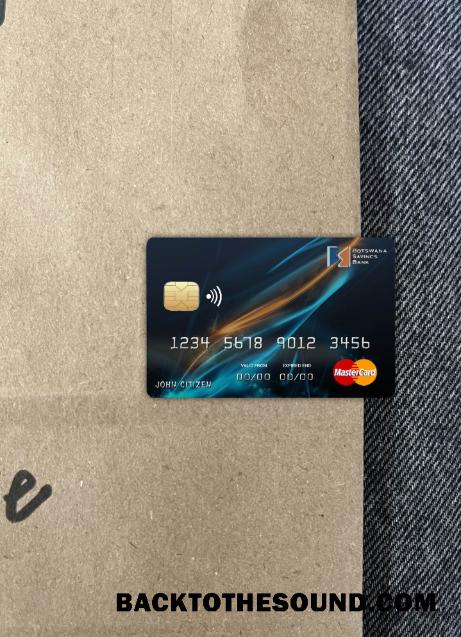 İndir Botsvana Savings Banka Mastercard foto-görünüm Ön Örnek ön izleme