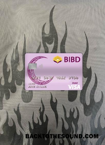 İndir Brunei Baiduri Banka Vize Banka Kart foto-görünüm Ön Örnek ön izleme