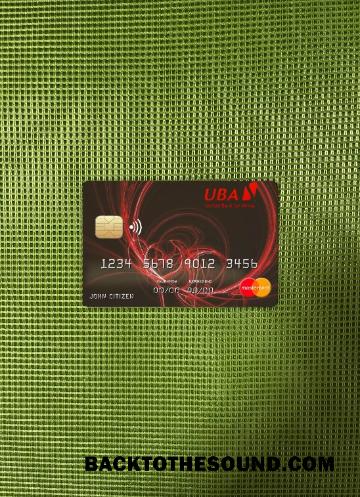 İndir Burkina Faso birleşik Banka for Africa Mastercard foto-görünüm Ön Örnek ön izleme