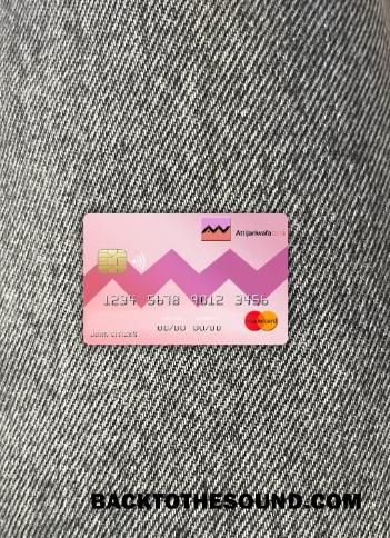 İndir Fildişi Sahili Attijariwafa Banka Mastercard foto-görünüm Ön Örnek şablon