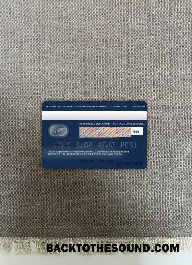İndir Yeşil Burun BAI Banka Mastercard foto-görünüm Arka Örnek taslak