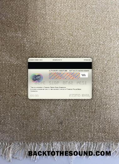 İndir Kamboçya Foreign Trade Banka master Banka Kart foto-görünüm Arka Örnek ön izleme