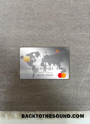 İndir Kamboçya birlik ticari Banka Mastercard foto-görünüm Ön Örnek taslak