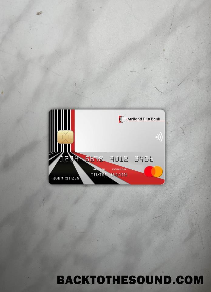 İndir Kamerun Afriland First Banka Mastercard foto-görünüm Ön Örnek ön izleme
