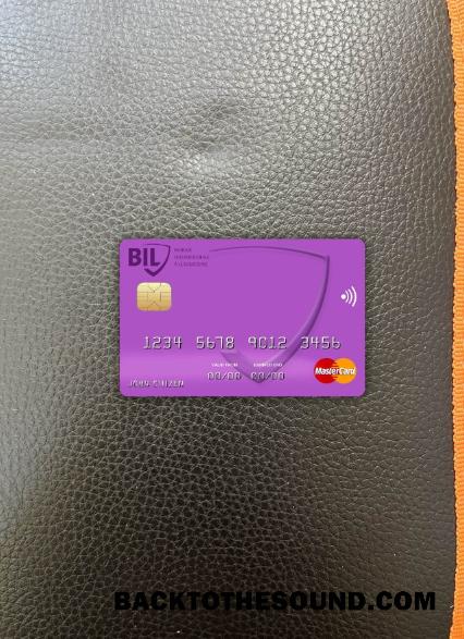 İndir Kanada Internationale pour le Centrafrique Banka Mastercard foto-görünüm Ön Örnek örnek