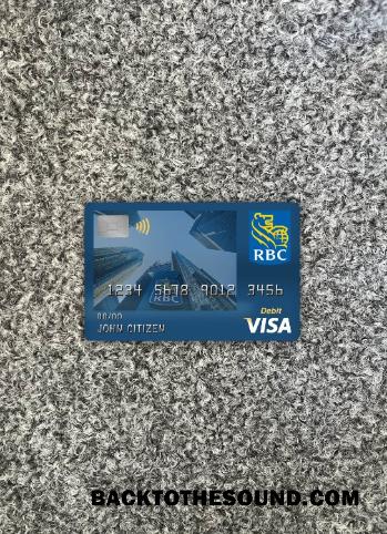 İndir Kanada Royal Banka (RBC) Vize Banka Kart foto-görünüm Ön Örnek örnek