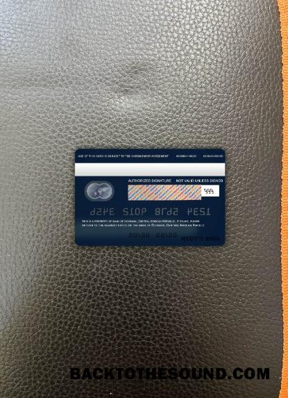 İndir Orta Afrika Cumhuriyeti Ecobank Banka Mastercard foto-görünüm Arka Örnek tasarım