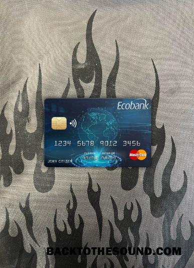İndir Çad Ecobank Mastercard foto-görünüm Ön Örnek örnek
