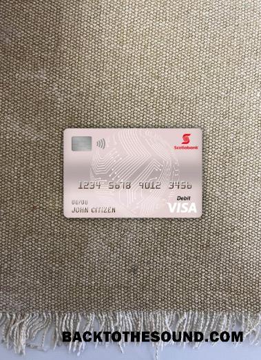 İndir Şili Scotiabank Vize Banka Kart foto-görünüm Ön Örnek ön izleme