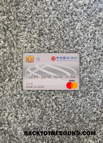 İndir Çin Citic Banka corp Banka master Banka Kart foto-görünüm Ön Örnek örnek