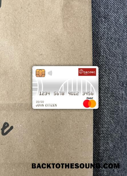 İndir Küba Bandec banco de credito y comercio Banka master Banka Kart foto-görünüm Ön Örnek şablon