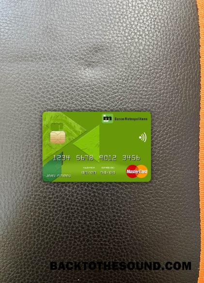 İndir Küba Metropolitano Banka Mastercard foto-görünüm Ön Örnek ön izleme