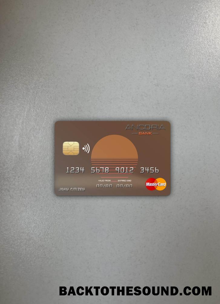 İndir Kıbrıs Ancoria Banka Mastercard foto-görünüm Ön Örnek örnek
