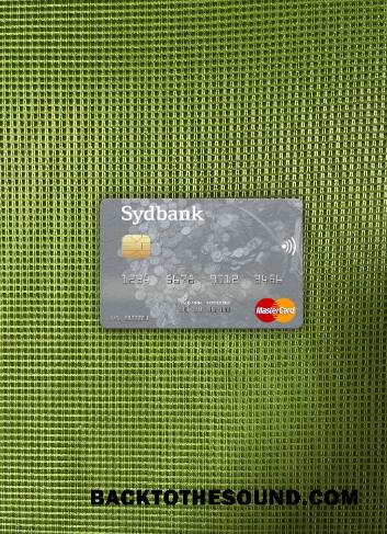 İndir Danimarka Sydbank Mastercard foto-görünüm Ön Örnek taslak