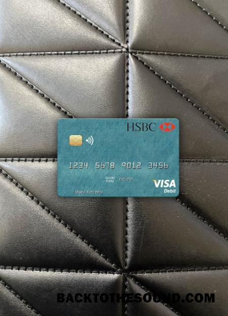 İndir Mısır HSBC Banka Vize Banka Kart foto-görünüm Ön Örnek taslak