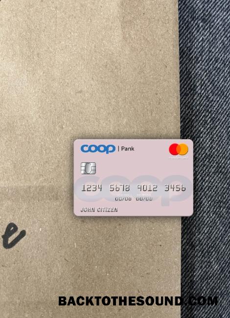 İndir Estonya Coop Pank Mastercard foto-görünüm Ön Örnek taslak
